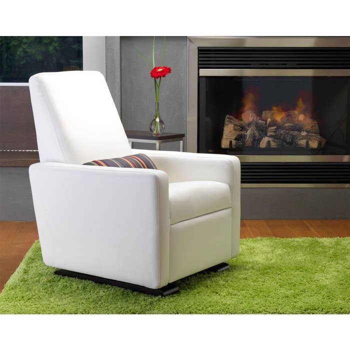 Monte Design - Grano Glider Recliner - Wool Fabric - Espresso Base