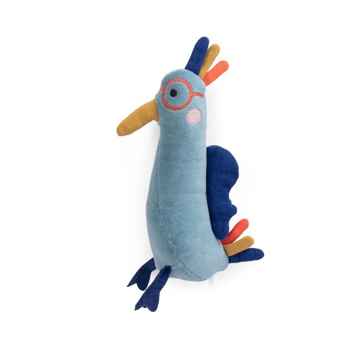 Les Toupitis Rattle Blue Bird