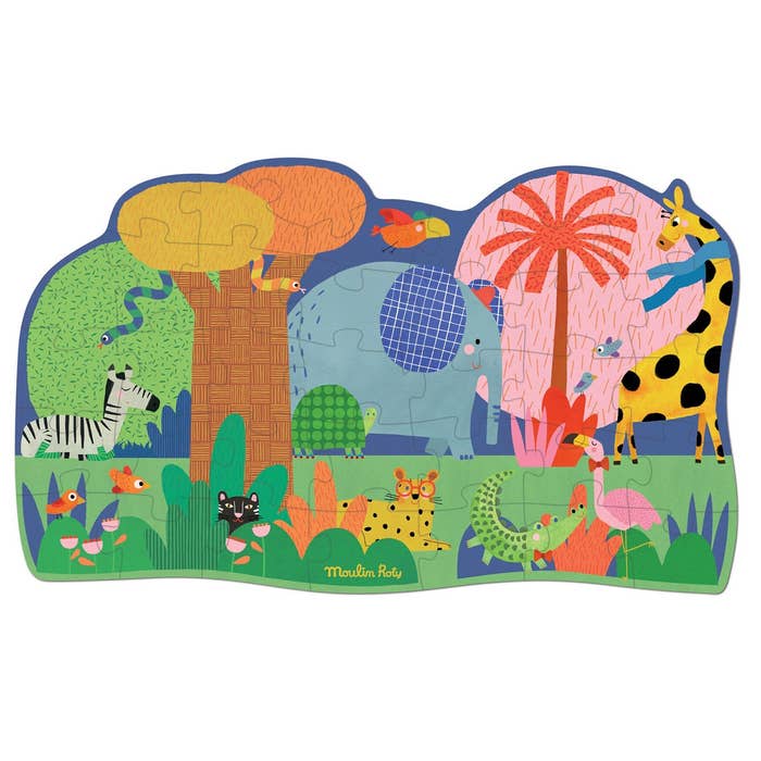 Animal Oasis Puzzle (36 Pc)