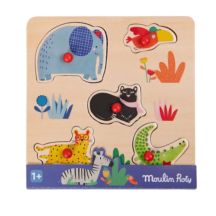 Animal Peg Puzzle