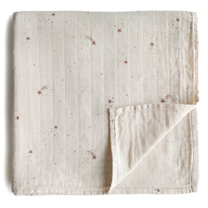 Mushie - Muslin Swaddle Blanket-7