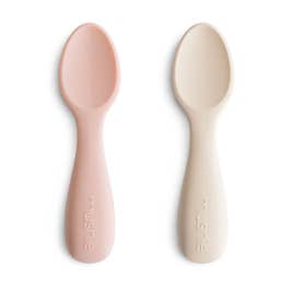 Silicone Toddler Starter Spoons (2 Pk)