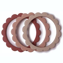 Flower Teething Bracelet (3 PK)