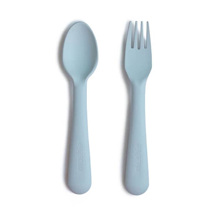 Mushie - Fork & Spoon Set 3