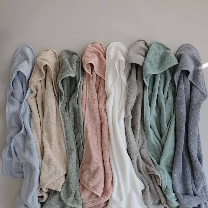 Mushie - Classic Hooded Towel - Moss -5