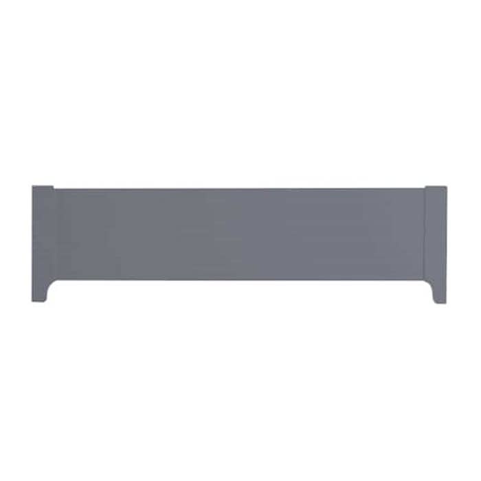 Rustic Low Profile Footboard Charcoal