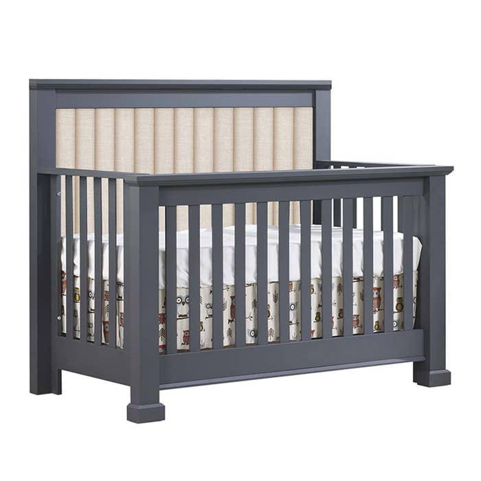 Taylor 5-in-1 Convertible Crib w/ Tufted Panel Lifestyle 4