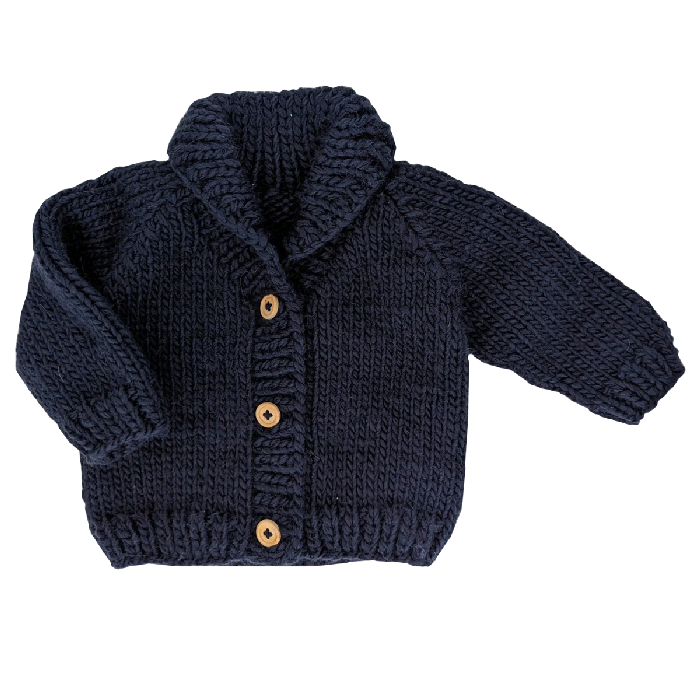 Kids chunky cardigan sales
