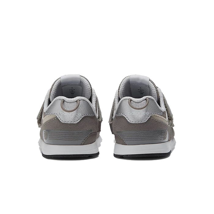 New Balance - 574 Hook & Loop Shoes - Grey/White -5