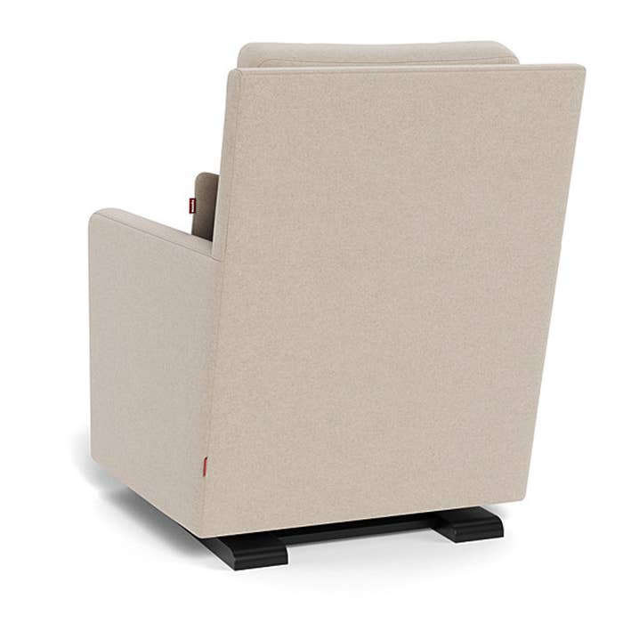 Como Glider - Wool Fabric w/ Espresso Base 5