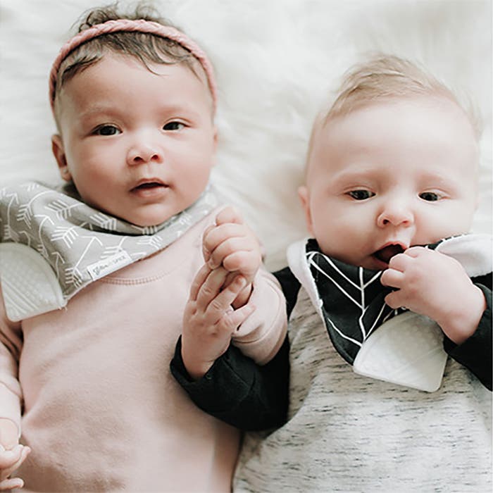 Glitter & Spice - Organic Chew Bib Life style