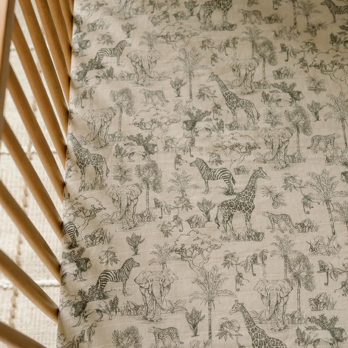 Oilo - Organic Jersey Crib Sheet - LS - 6