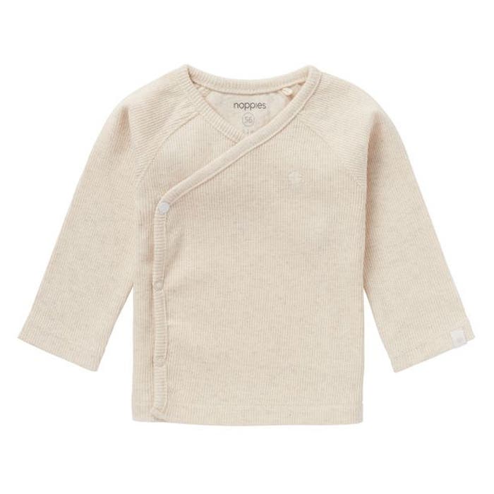 Noppies - Overlap Rib Tee - Nanyuki - Oatmeal