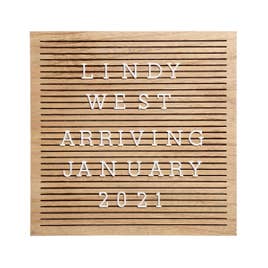 Wooden Letter Board
