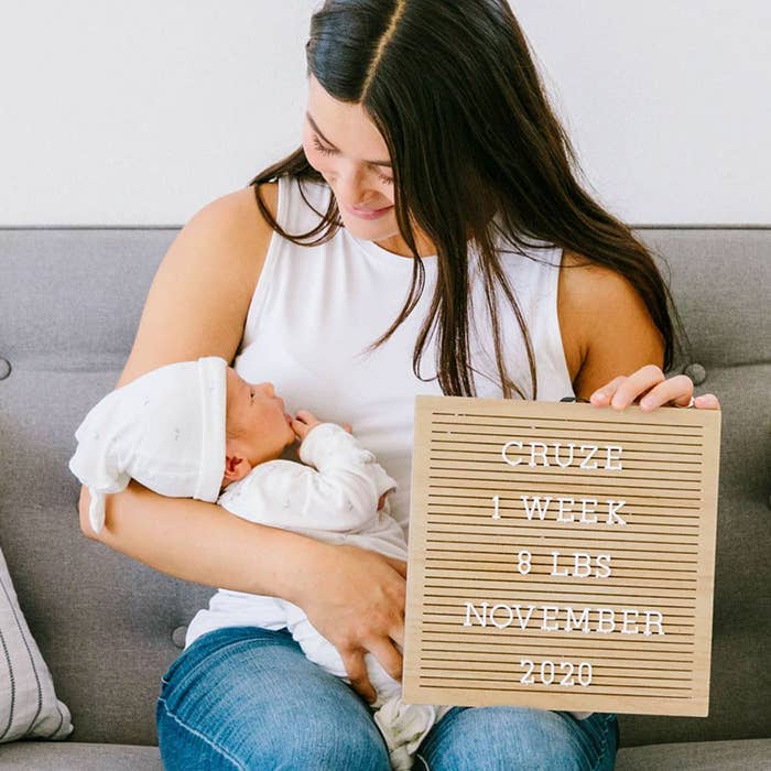 Wooden Letter Board Lifestyle 5