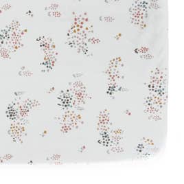 Flower Patch Crib Sheet