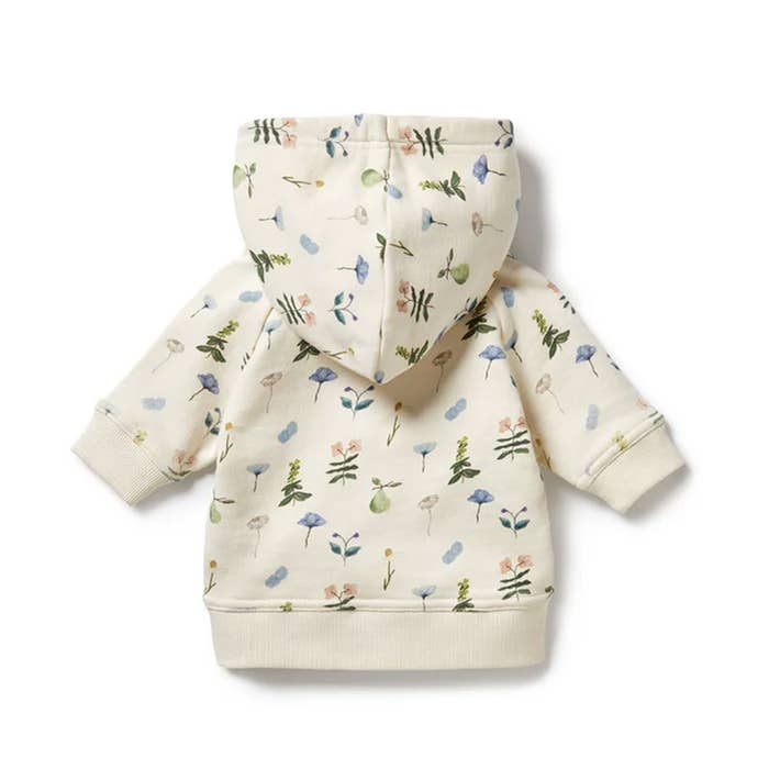 Organic Terry Hooded Sweat - Petit Garden 2