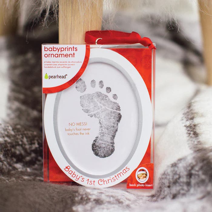 Pearhead - Holiday Babyprints Photo Ornament - LS - 4