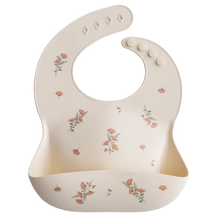 Mushie - Silicone Baby Bib