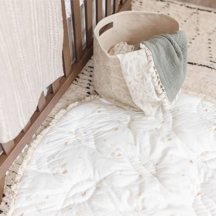 Crane Baby - Quilted Playmat - Willow LS 3