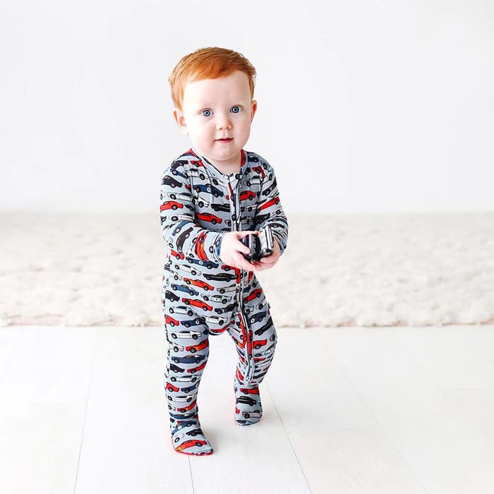Posh Peanut - Zippered Footie - Miles -5