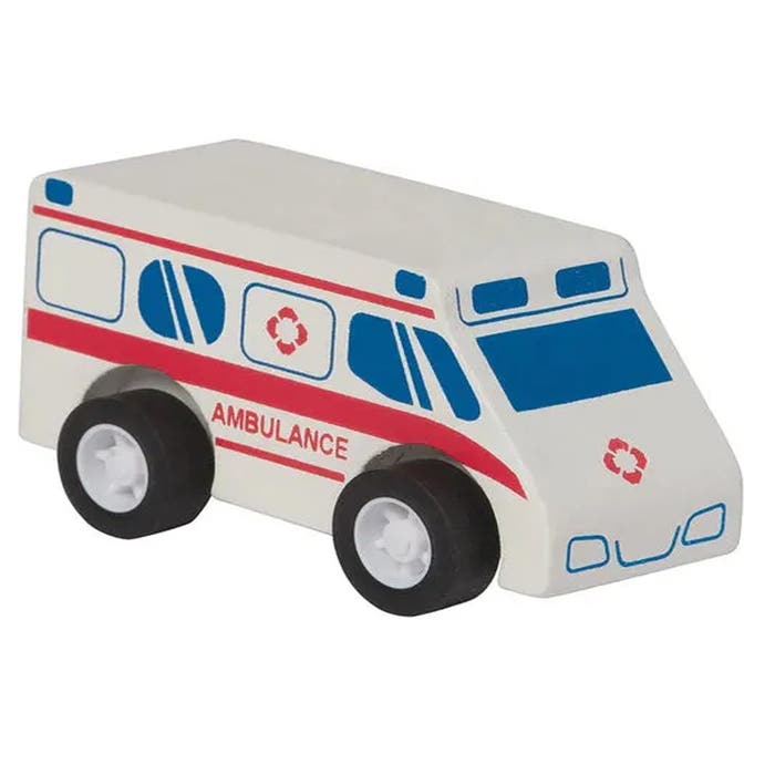 Manhattan Toy - Pull-Back Rescuer - Ambulance