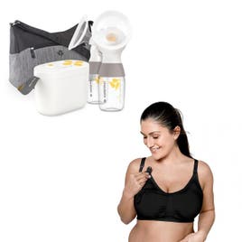 Pump in Style Max Flow + 3-in-1 Pumping Bra