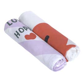 Heavenly Soft Swaddle (120x120cm) 2 Pk