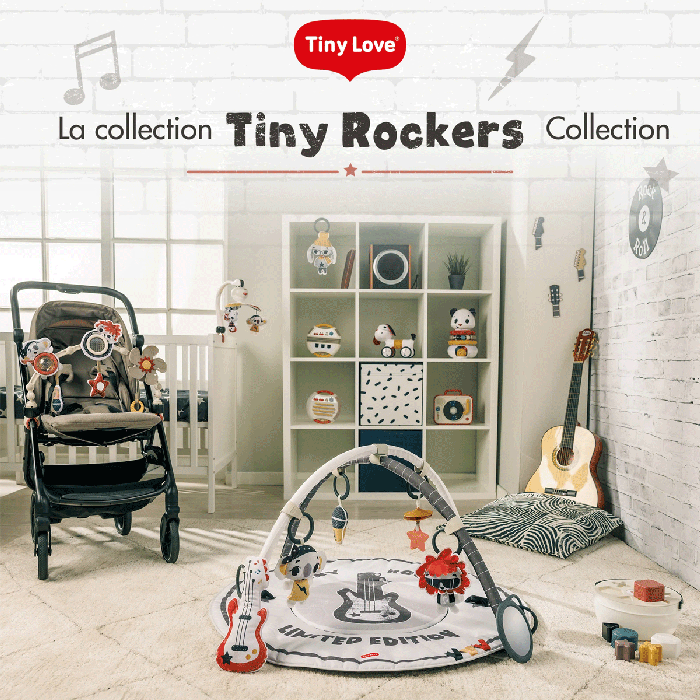 Tiny Rocker Bunny Rattle Toy-LS 6