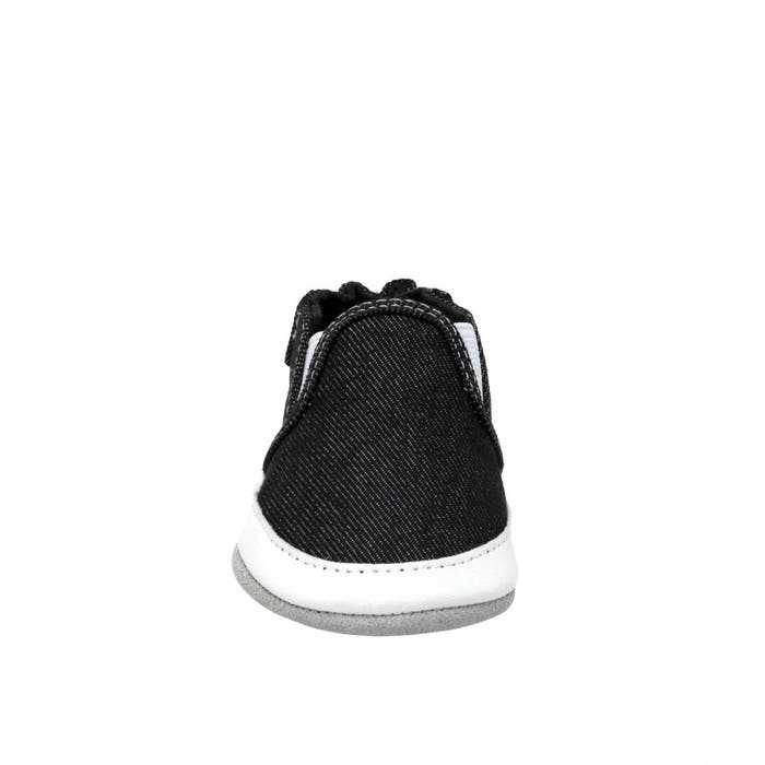 Robeez - Soft Soles Core - Liam Black Denim - 3