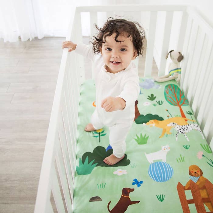 Rookie Humans - Fitted Crib Sheet8