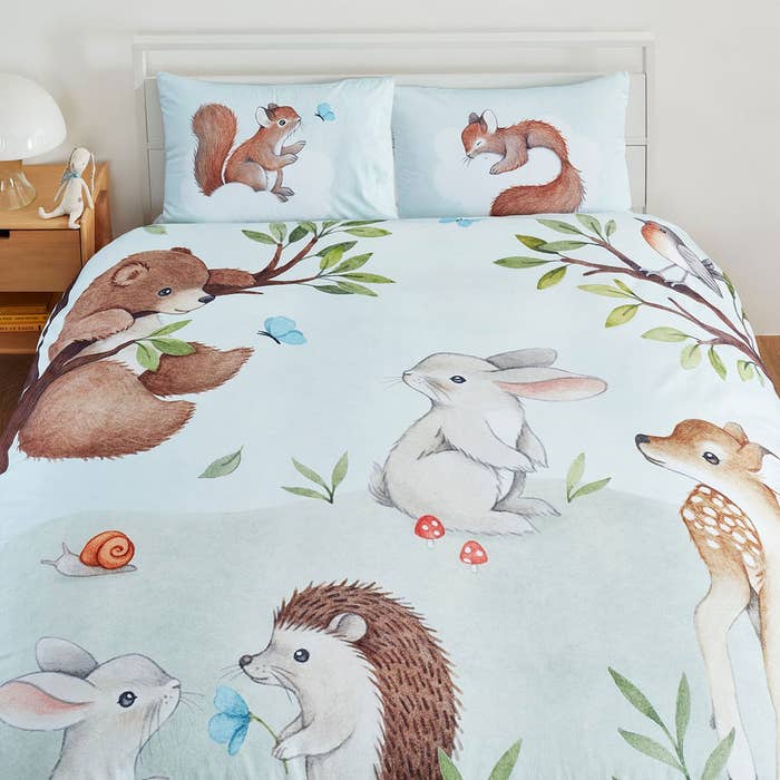 Full/Queen Duvet Set Enchanted Forest Lifestyle 2