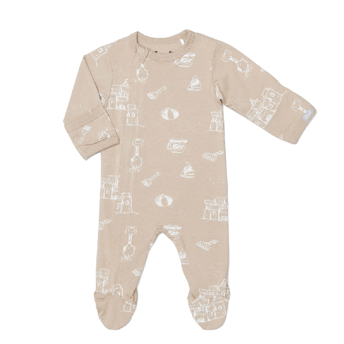 Print Zipper Footie-LS 5
