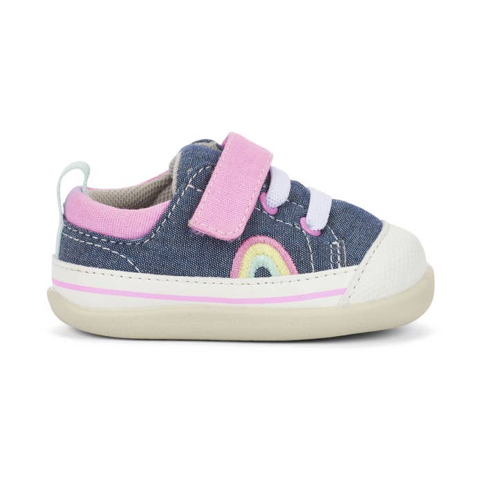 SS24 Stevie II Shoes (Infant) Chambray Pink Lifestyle 3