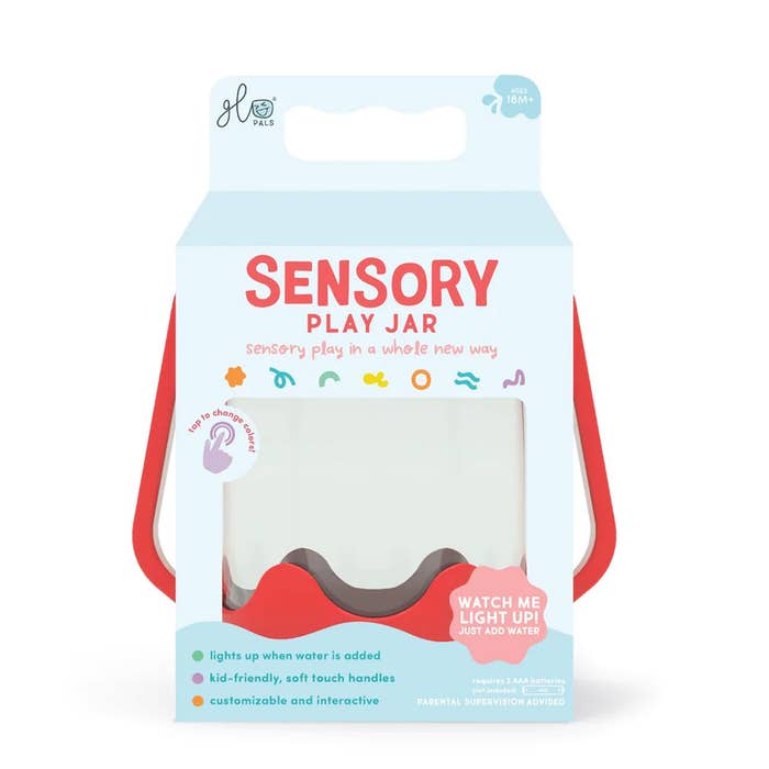 Sensory Jars -Coral
