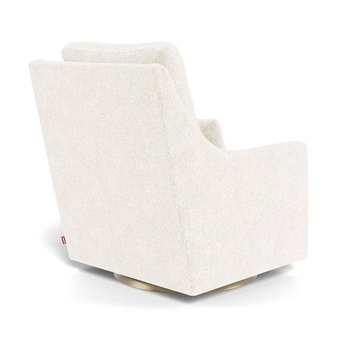 Vera Glider - Faux Sheepskin w/ Swivel Base 4