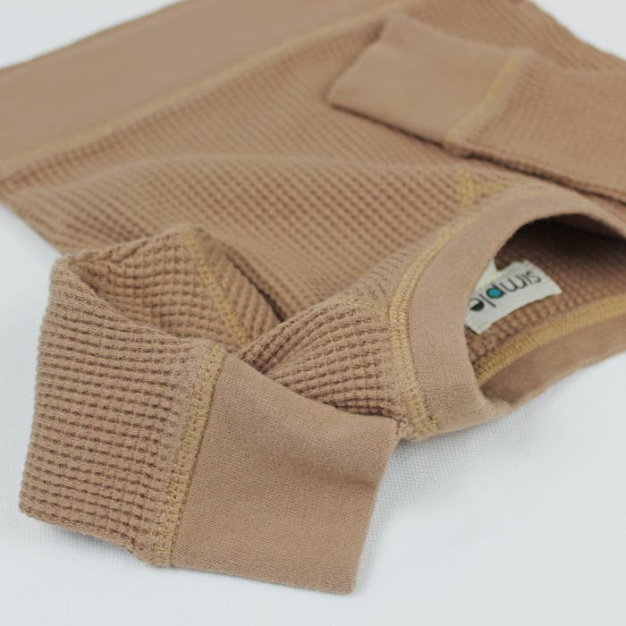 Simple - Waffle Knit Top Lifestyle Image -2