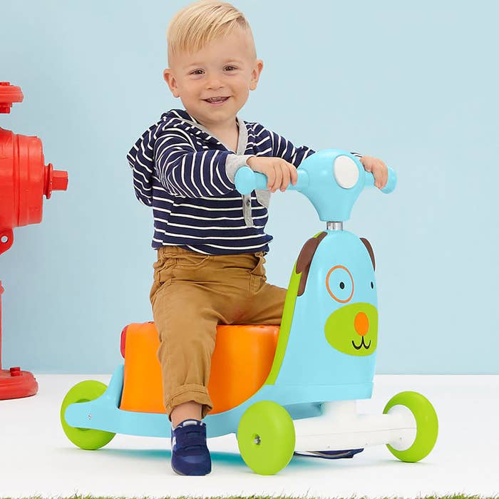 Skip Hop-Zoo 3-in-1 Ride-On Toy-lifestyel3