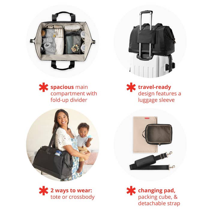 Endless Weekender Diaper Bag Lifestyle