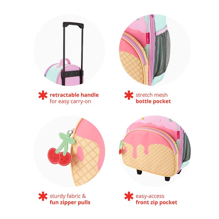 Skip Hop - Spark Style Luggage - Ice Cream - LS - 2