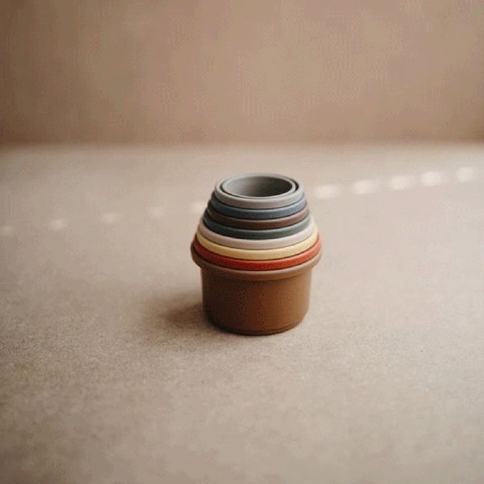 Mushie - Stacking Cups - 11
