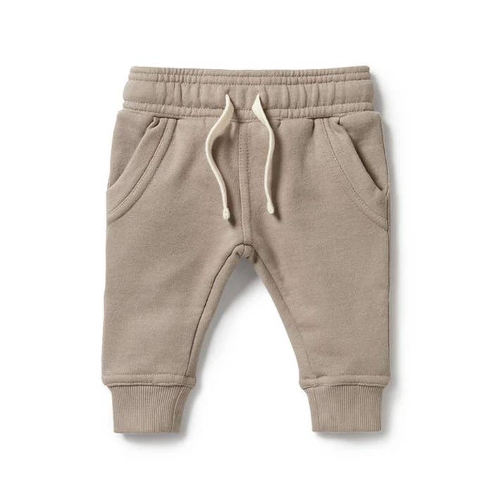 Organic Terry Sweat Pant - Stone 