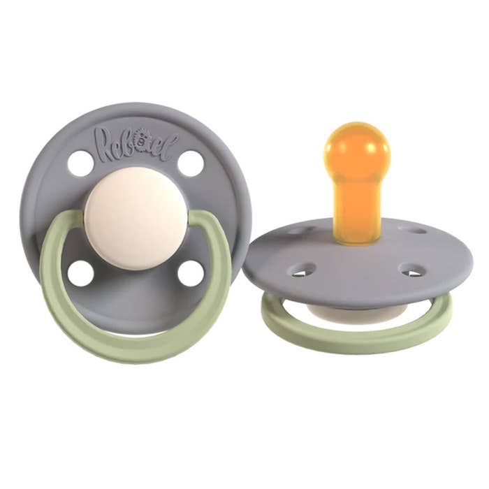 Tri-Colour Pacifier (2 Pk) - Stormy/Cloud 2