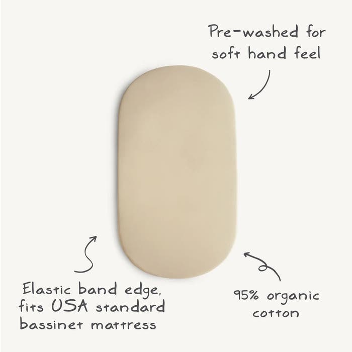 Stretchy Bassinet Sheet-LS 4