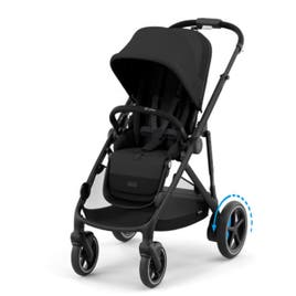 e-Gazelle S Stroller - Black/Moon Black