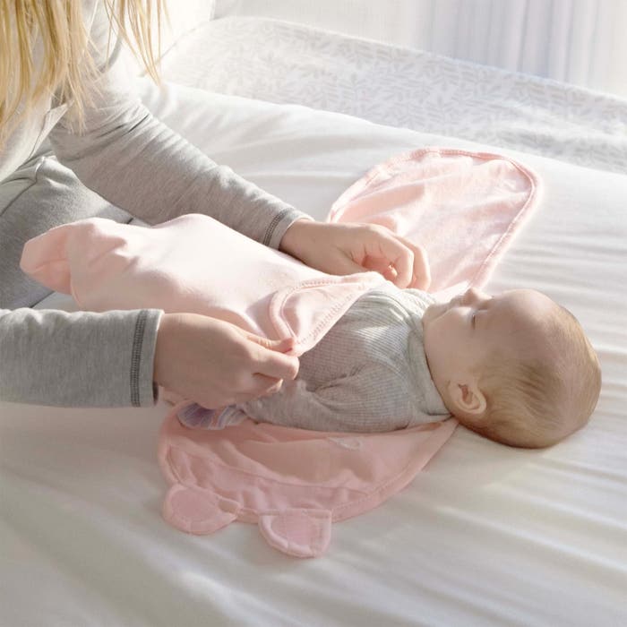  Swaddle Me by Ingenuity - Monogram Collection Swaddle (3 Pk) - LS - 1