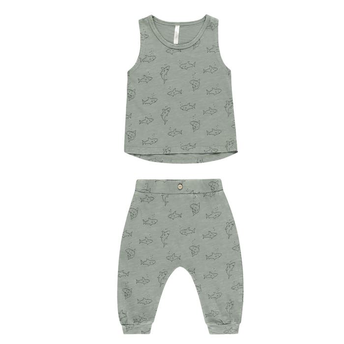  Rylee + Cru - Tank + Slouch Pant Set - Main