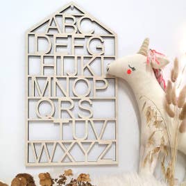 Wooden Alphabet