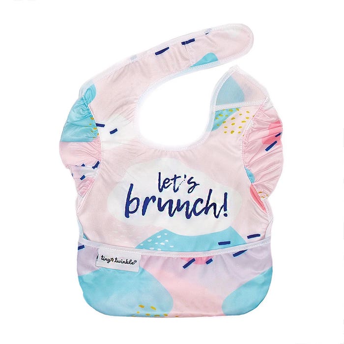 Tiny Twinkle - Mess-Proof Ruffle Easy Bib -7