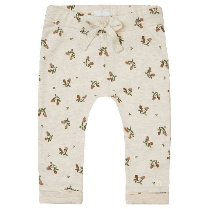 Noppies - U Pants Jersey Comfort - Niger AOP - Oatmeal Melange